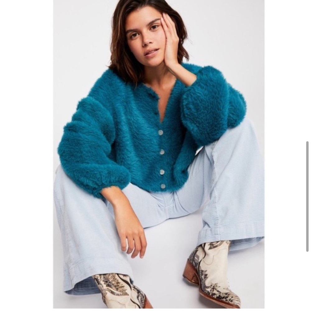 Free People FP One Lola Cropped Cardigan - Picture 4 of 7